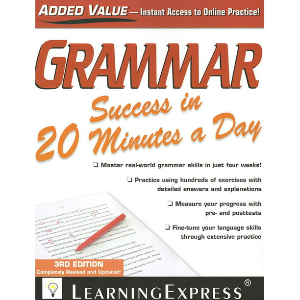 20 Minutes a Day Grammar Success in 20 Minutes a Day (Paperback)