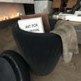 thumbnail image 5 of Boahaus Lyanna Makeup Vanity Stool with Storage and Soft Cushion, Black, 5 of 10