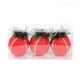 thumbnail image 2 of Advancent 3 piezas de bolas colgantes de árbol de Navidad hechas a mano de punto bolas de hilo de árboles de Navidad suministros de adorno colgante Kits de decoración para fiestas No.04 Advancent HA007790-04B, 2 of 5