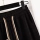 thumbnail image 4 of Gibobby pantalones para nieve mujer Pantalones de chándal holgados de talle para mujer, pantalones de moda con bolsillos y forro polar (Negro, S), 4 of 5