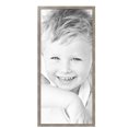 thumbnail image 2 of ArtToFrames 22" x 48" Champagne Pebble Metallic Picture Frame, 22x48 inch Silver Wood Poster Frame (WOM-5258),  Pack, 2 of 7