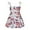White, variant on Zanarzt Toddler Girl 4th Of July Outfit Toddler Baby Girls 4th of July Dress Striped Straps Sundress A-Line Summer Party Dress White,12-24 Months