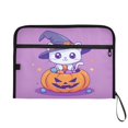 thumbnail image 7 of WOBOGO A Cute Cat Sitting on Top Of Pumpkin Expanding File Folder Letter Size Accordion Filing Organizer 13 Pocket Separate Organ Pocket, 7 of 7