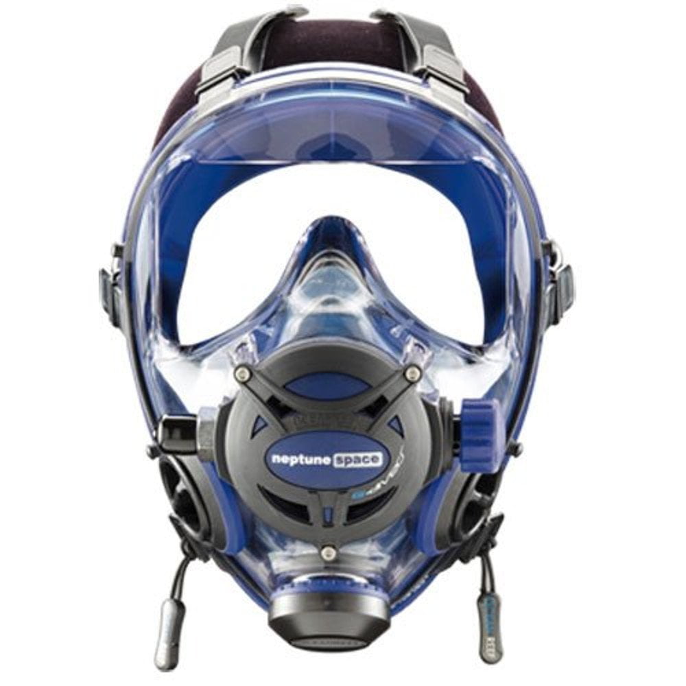 Palantic Black Free Dive Spearfishing Low Volume Mask & Flexible Snorkel Combo 