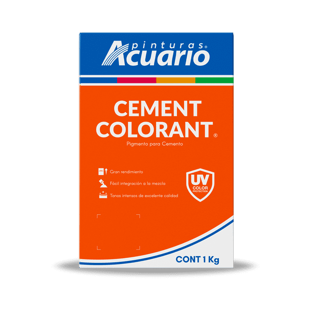 Color Para Cemento Acuario Negro