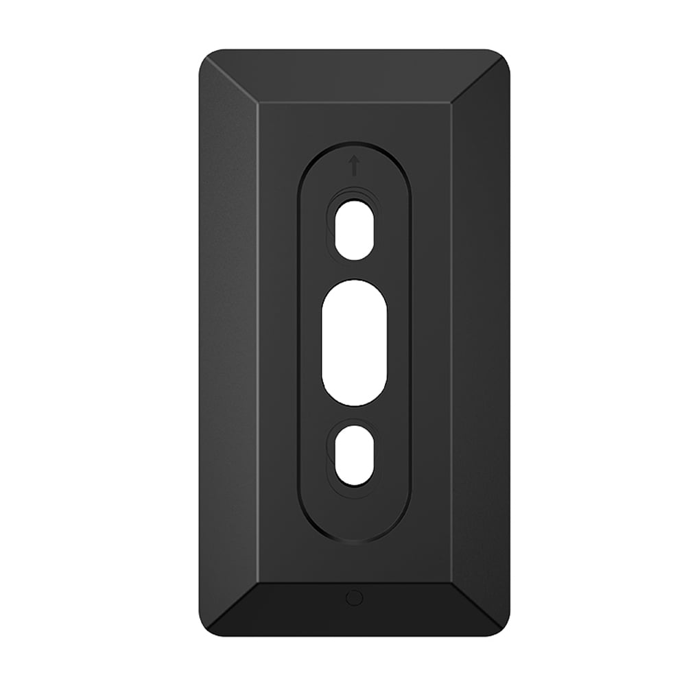-60 to +60 Degree Metal Adjustment Adapter Mounting Plate Bracket Wedge Kit Black Angle Mount for Nest Hello Video Doorbell POPMAS Adjustable