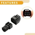 thumbnail image 5 of Unique Bargains 6 Pin Ignition Coil Connector Plug Waterproof Male Female Wire Terminal Connector for Ford Mondeo 1 Set, 5 of 6