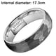 thumbnail image 2 of Adecuado para hombres y mujeres, joyería de moda, anillo de bodas de compromiso., 2 of 5