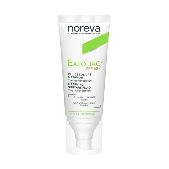 Fluido Solar Matificante Exfoliac FPS50+ 40 ml Multicolor