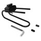 thumbnail image 1 of Amortiguador de resorte para asiento de bicicleta, resorte de aleación de acero de alta dureza, suspensión de sillín de bicicleta, amortiguador de resorte negro, 1 of 14