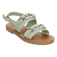 thumbnail image 2 of Sandalias Tropicana Verde Para Niña [tro1357] plateado 25.5 MX, 2 of 8