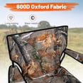 thumbnail image 6 of Goplus 360° Swivel Hunting Chair with Mesh Cup Holder & Storage Pockets Cozy Backrest Camo, 6 of 10
