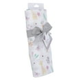 thumbnail image 5 of Parent's Choice Single Pack Muslin Swaddle Blanket Jungle Girl, 5 of 6