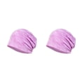 thumbnail image 3 of Sonducket Cool Running Cap Fashion Sport Caps Elástico Tocado Senderismo Hip Hop Beanie Print Ligero Hombres Mujeres Sombreros Light Púrpura claro 2piezas, 3 of 6