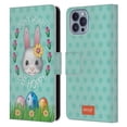 thumbnail image 1 of Head Case Designs Officially Licensed emoji® Easter Be Hoppy Leather Book Wallet Case Cover Compatible with Apple iPhone 14, 1 of 6