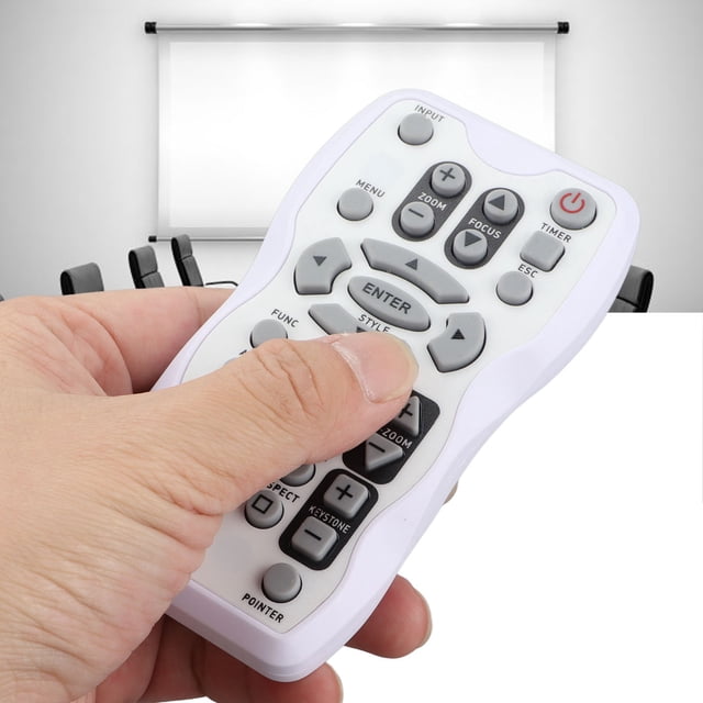 Projector Replacement Control, Big Buttons Install And Play Replacement Remote Control For XJ-A251 For XJ-A246 For XJ-A141
