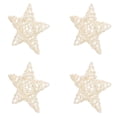 thumbnail image 4 of Shisuyan 4Pcs Pentagram Rattan Rabbit Toys Creative Food Leakage Toy Funny Pet Bite Toy Hamster Playing Toy Dog Teeth Cleaning Toy Star Rattan Toy Educational Toy for Small Pets, 4 of 9