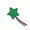 Green, variant on Star Shaped Cloth Throwing Bean Bag with Rope, Thickened Fabric Game Prop, Lightweight Leisure Sack, Interactive Outdoor Indoor Plaything for Party Gathering and Casual Games