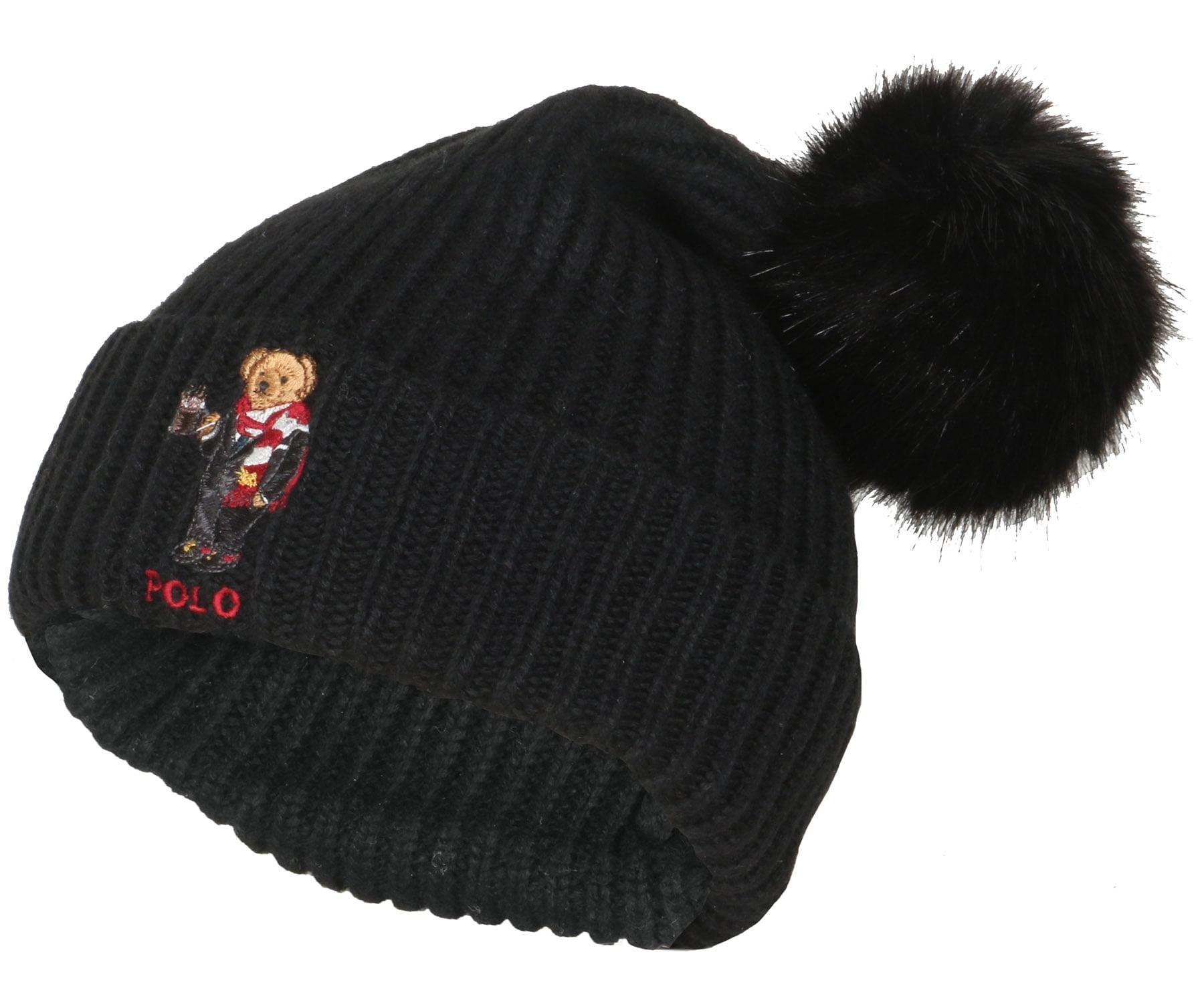 Polo RL Women's Embroidered Polo Bear 