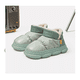 thumbnail image 3 of Mini Botas De Nieve Cortas Mujer Cálidas De Invierno  23.5 MX, Verde, 3 of 5