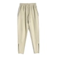 thumbnail image 7 of MXALUOB Men's Running Pants Ankle Zipper Tapered Jogger Pant Elastic Waist Athletic Trousers with Zip Pockets for Training Fitness, 7 of 7