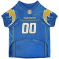 thumbnail image 2 of Pets First NFL Los Angeles Chargers Licensed Mesh Jersey for Dogs and Cats, Medium, 2 of 4