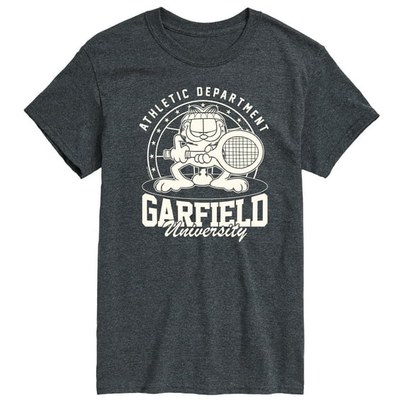 Garfield - Tennis - Men's Short Sleeve Graphic T-Shirt