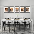 thumbnail image 4 of KAIWIN 12x16 Picture Frames Set of 5, Display Certificate Pictures 8.5x11 with Mat, Poster frames for Wall, Black, 4 of 6