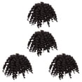 thumbnail image 1 of EeaseCA 4pcs Twists Crochet Braids Twists Fluffy Curly Synthetic Braiding Hair Extension, 1 of 8