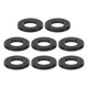 thumbnail image 1 of Espaciador de aluminio M8, 8 piezas de espaciadores de metal de aluminio 8.2mm ID x 16mm OD x 2mm L para tornillos de 1/3in o M8, negro, 1 of 6