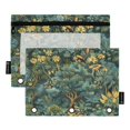 thumbnail image 2 of Ckdifva Forest Pencil Pouch 3 Ring Zipper Pencil Case Binder Pockets Clear Top Cosmetic Bag 2 Pack, 2 of 6