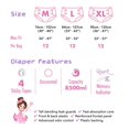 thumbnail image 2 of Pañales para Adultos Rearz Princesa Rosa Overnight Paquete de 12 Talla Extra Grande, 2 of 7