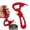 A, variant on Multifunctional Bottle Opener, Heavy Duty Beer Soda Can Opener with Non-Slip Ergonomic Handle, Manual Pull Tab Lifter Jar Lid Opener, Handheld Opening Tool for Camping Household, Red
