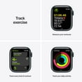 Apple Watch Series 7 GPS, 41mm Midnight Aluminum Case with Midnight
