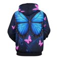 thumbnail image 3 of Dreamy Purple Butterfly Pattern (7)-1 3D Print Hoodie Men Women Autumn Thin Pullover Sweatshirt Vintage Streetwear Tops, 3 of 6