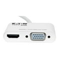 thumbnail image 2 of Tripp Lite P137-06N-HV-V2W Mini Displayport to HDMI VGA 4K Adapter Cable MDP to HDMI VGA, 2 of 5