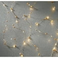 thumbnail image 2 of 40ct. Warm White Gold Pearl LED String Lights by Ashland, 2 of 7