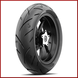 Roadmax Diablo 140/70-17 + 110/70-17 (75H) Motorcycle Tire SET