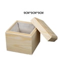 thumbnail image 2 of Caja de pino de madera caja de almacenamiento caja de embalaje forrada de madera, 2 of 10