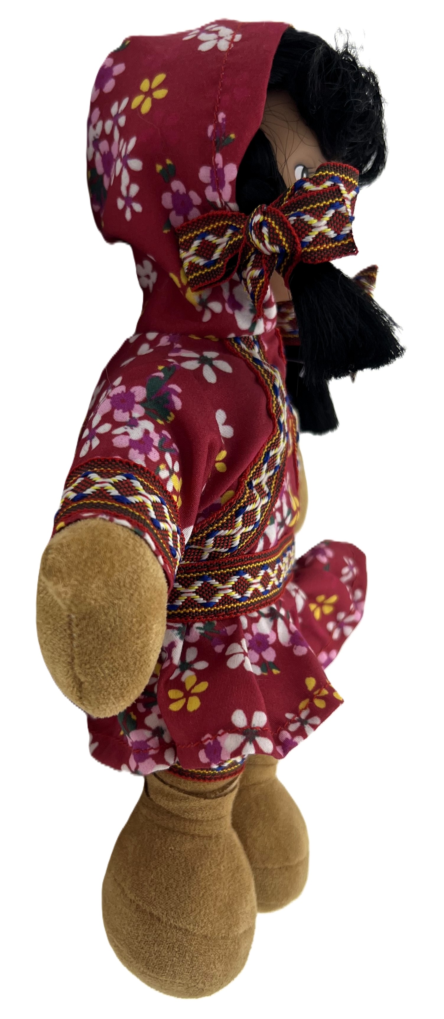 Alaskagift Alaskan Girl Doll With Red Kuspuk