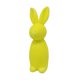 thumbnail image 1 of Conejito de Pascua flocado, decoración festiva suave, 22 cm, centro de mesa de primavera amarillo, 1 of 7