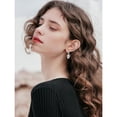 thumbnail image 5 of CACA LADY Skeleton Earrings Skull Earrings 925 Sterling Silver Halloween Skull Jewelry for Women, 5 of 6