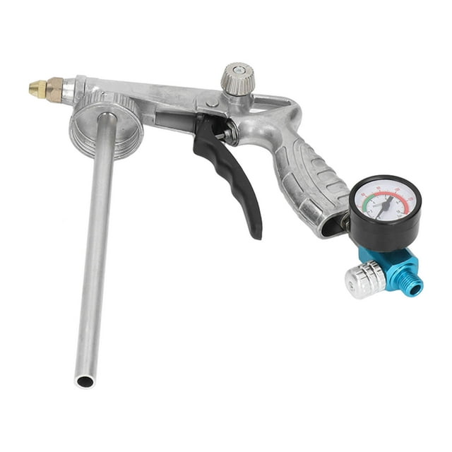 Air Undercoating Spray Kit Aluminum Alloy Adjustable Pressure Car Undercoating With Pressure Gauge For Automotive Rust Protection