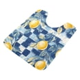 thumbnail image 7 of Yayeee Bath Rug for Bathroom Floor Non Slip Contour Fluffy Soft Absorbent Mat, 20"x24", Retro Plaid Lemon, 7 of 7