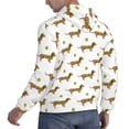 thumbnail image 6 of Sikiie Dachshund Going To Play Tennis Men's Hoodie, Essentials Hoodie, Sweatshirt, Pullover Hooded Sweatshirt for Men-Medium, 6 of 7