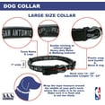Pets First NBA San Antonio Spurs Pet Collar, 3 Sizes Available, Sports