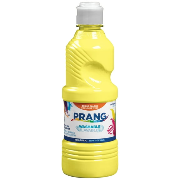 Prang Washable Ready-to-Use Tempera Paint, 16oz., Yellow