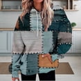 thumbnail image 2 of YEJIMAN Sweatshirt for Women Long Sleeved With Gradient Letter Printed Pockets And Comfort Hoodie, 2 of 9