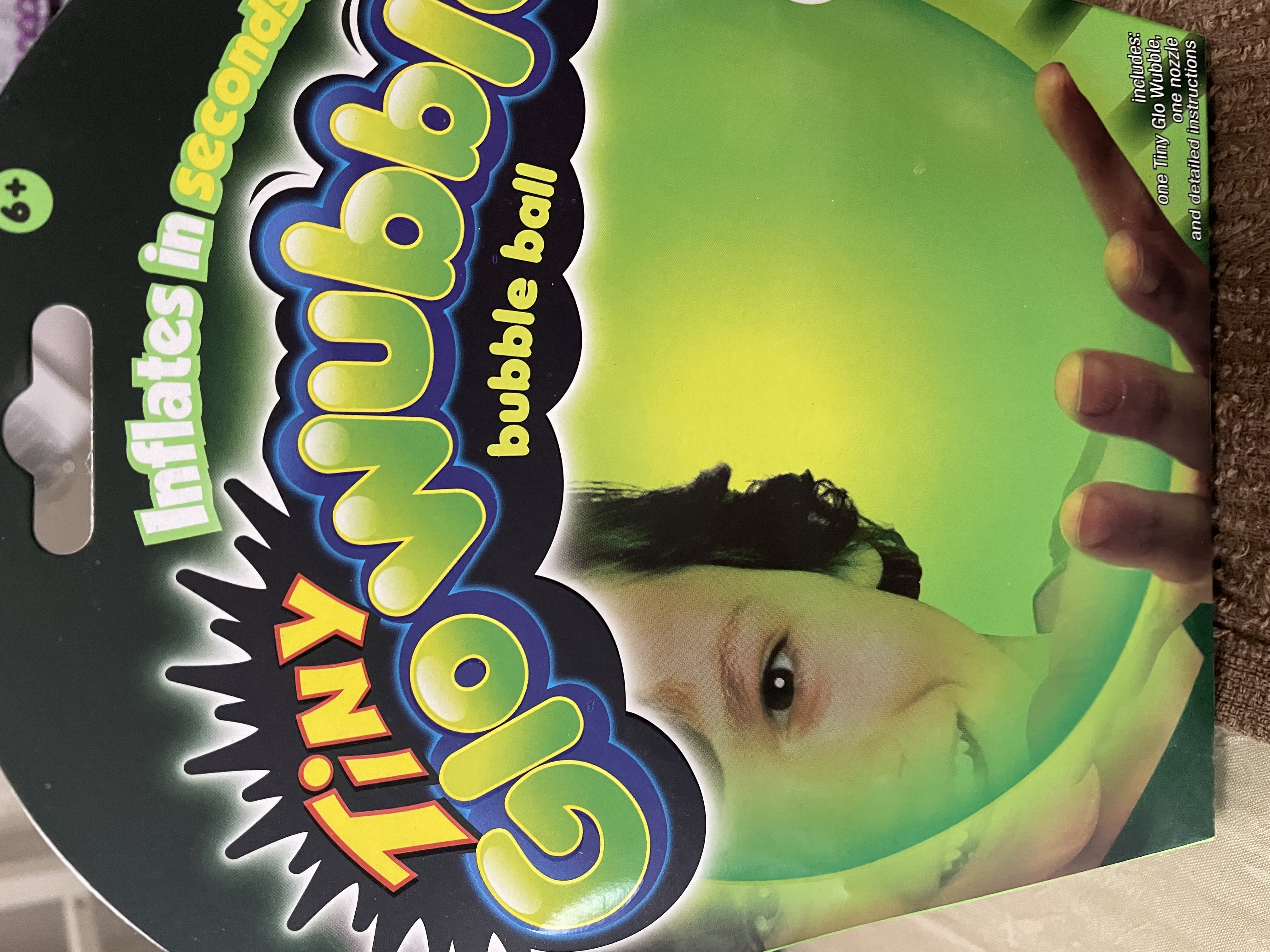 NSI 042409722541 Tiny Wubble Ball Green for sale online 