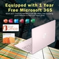 thumbnail image 5 of HP Newest 14" Laptop, Slim Light Laptop Computer for Students and Business, Intel 12th N150,1 Year Office 365, Webcam, HDMI, WiFi, 16GB RAM,128GB eMMC Windows 11 Home, 5 of 6